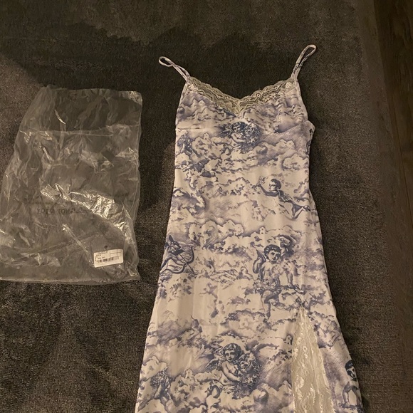 Brand New W Tags MOTEL  cherub mini slip dress - Picture 3 of 4